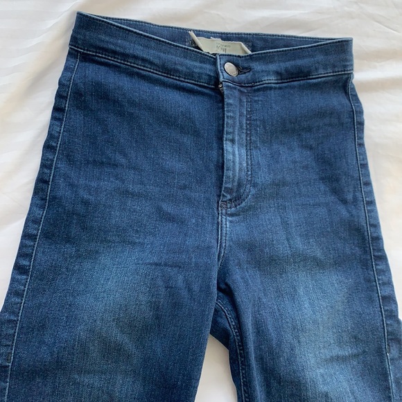 Topshop Joni blue skinny jeans high waisted - Picture 2 of 6